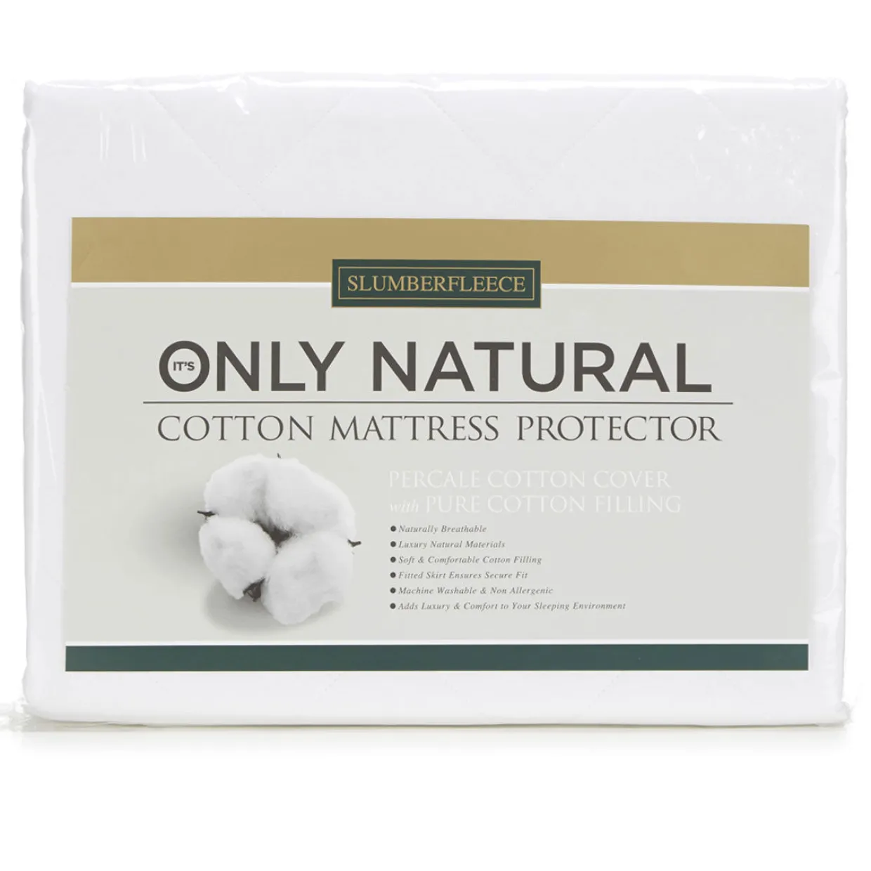 Pure Cotton Mattress Protector