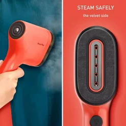 Pure Pop Vertical Steam Coral Red