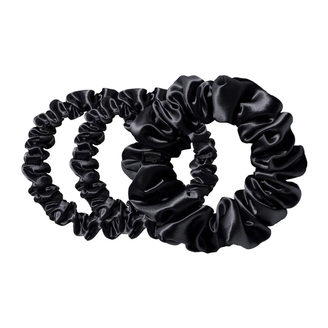 Pure Silk Back To Basics Assorted Scrunchies