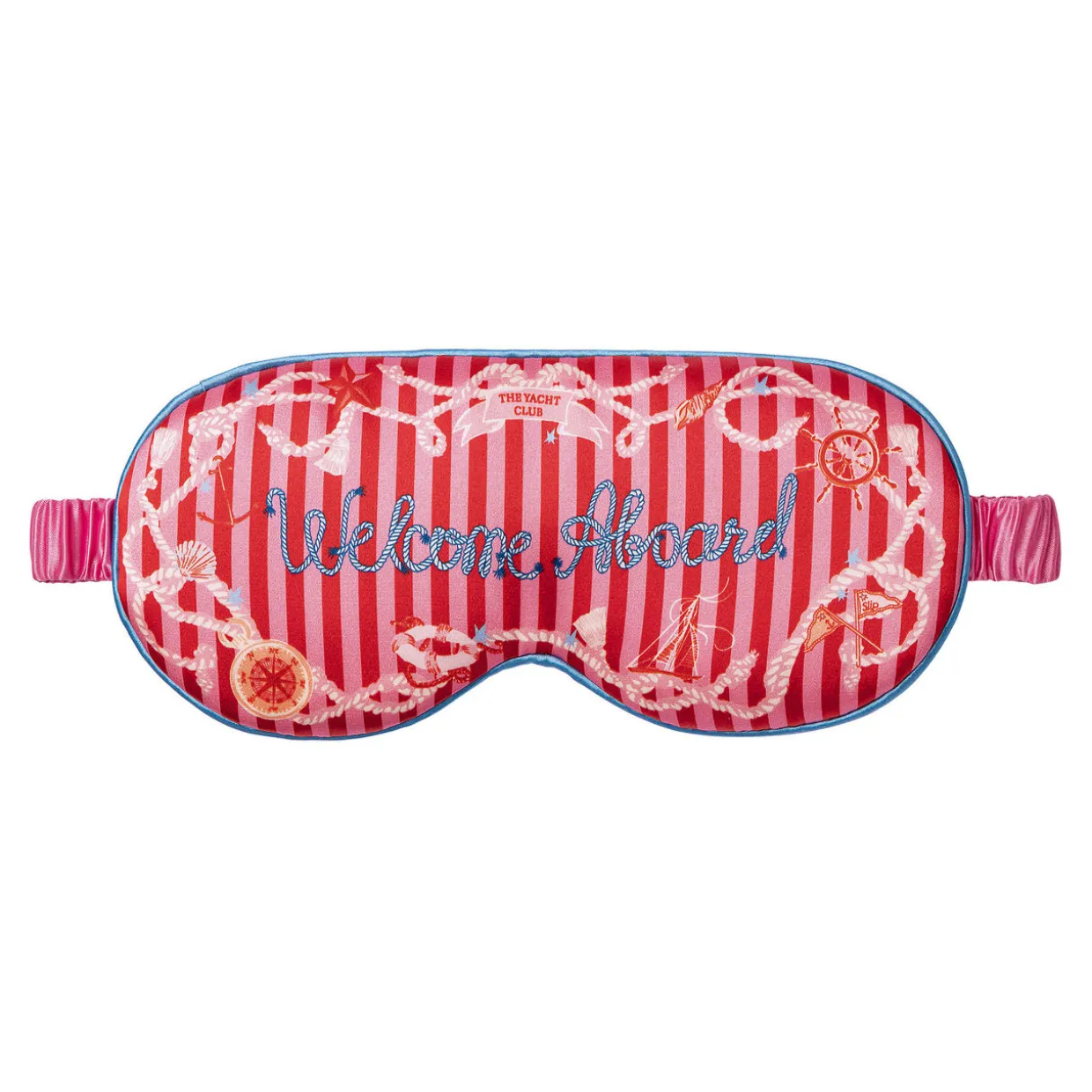 Pure Silk Contour Sleep Mask - Welcome Aboard