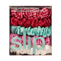 Pure Silk Midi Scrunchies - Gelati