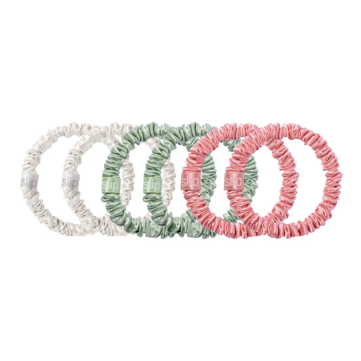 Pure Silk Skinny Scrunchies