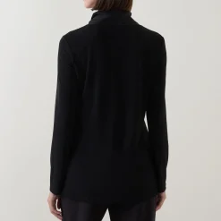 Pussybow Solid Blouse