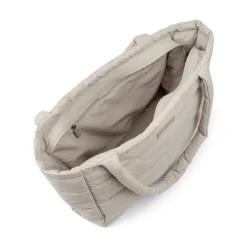 Quilted Tote Changing Bag Sand