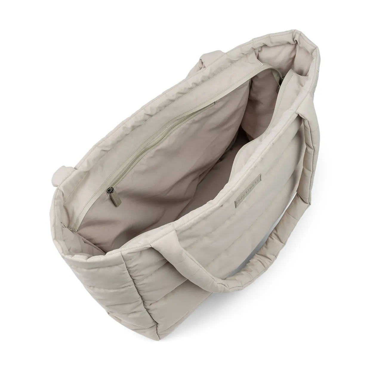 Quilted Tote Changing Bag Sand
