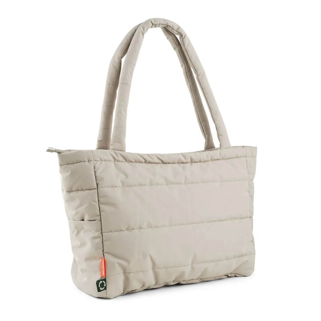 Quilted Tote Changing Bag Sand