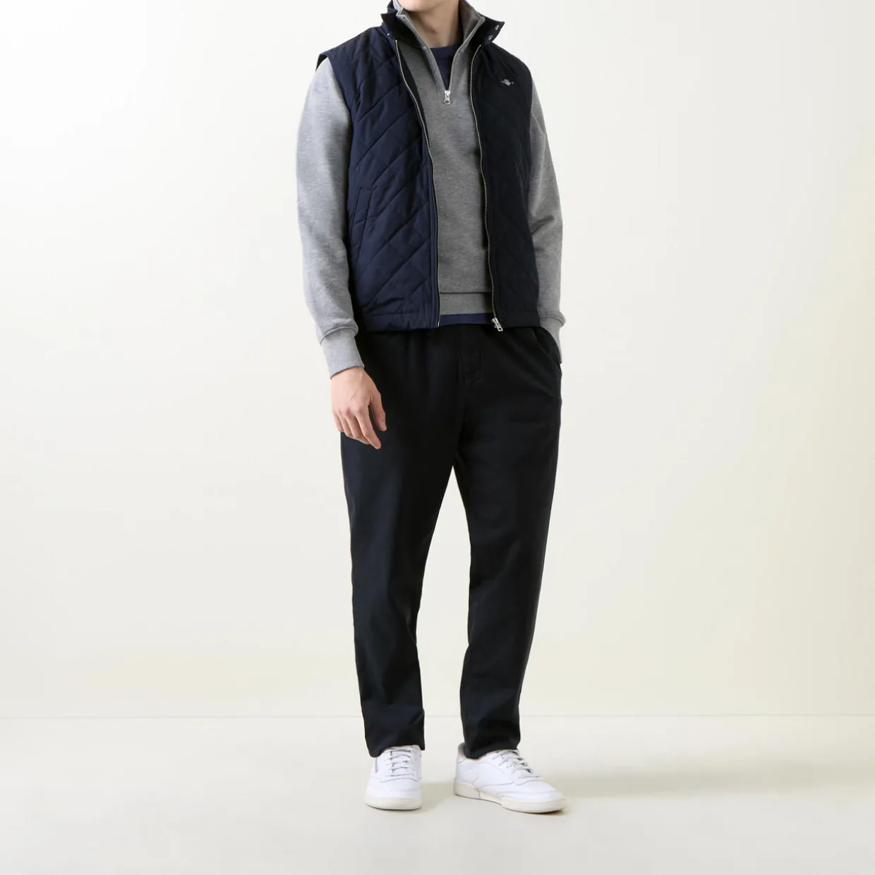 Quilted Windcheater Gilet