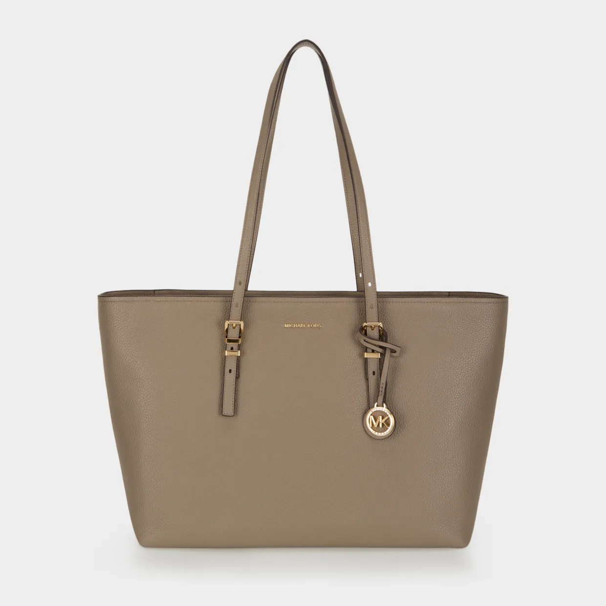 Quinn Large Pebbled Leather Tote Bag