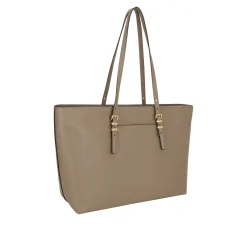 Quinn Large Pebbled Leather Tote Bag