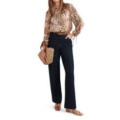 Rafaella Printed Blouse