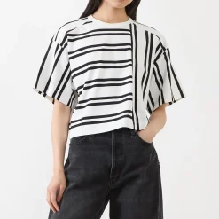 Rail Striped Oversized T-Shirt