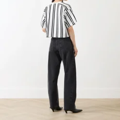 Rail Striped Oversized T-Shirt