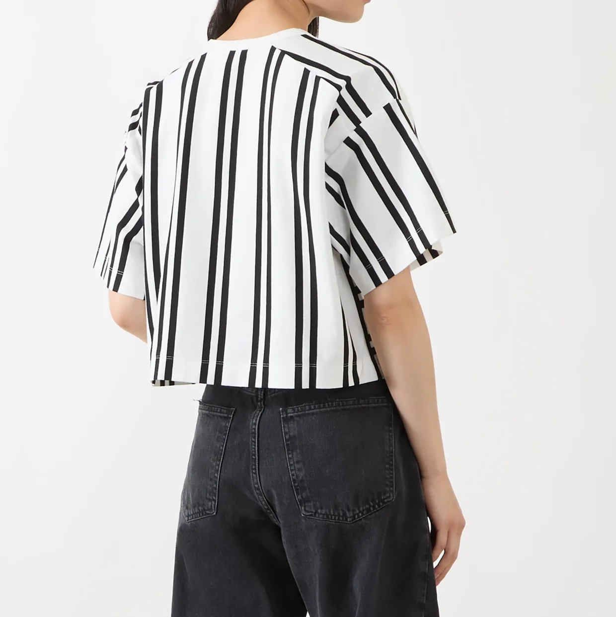 Rail Striped Oversized T-Shirt