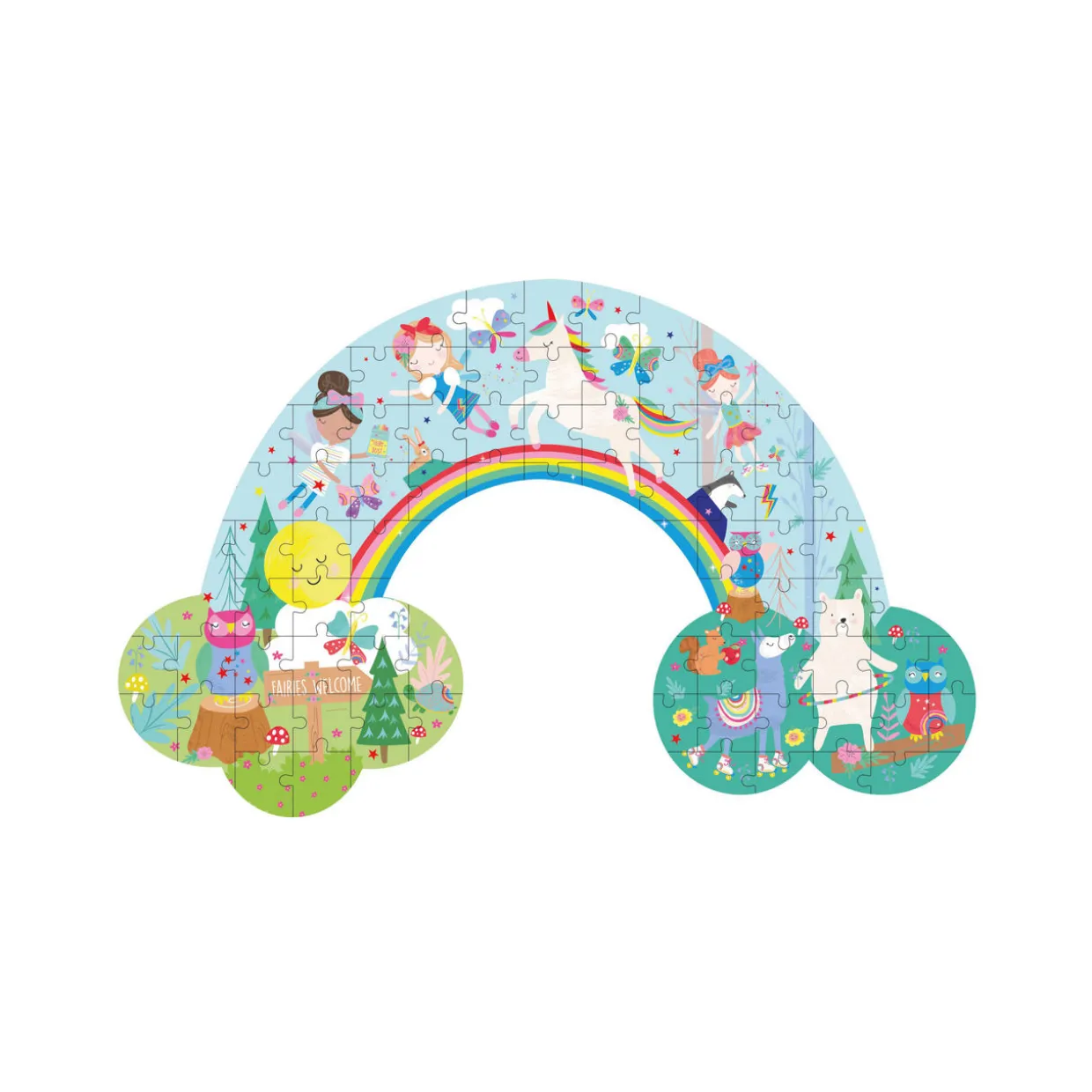 Rainbow 80 Piece Jigsaw Puzzle