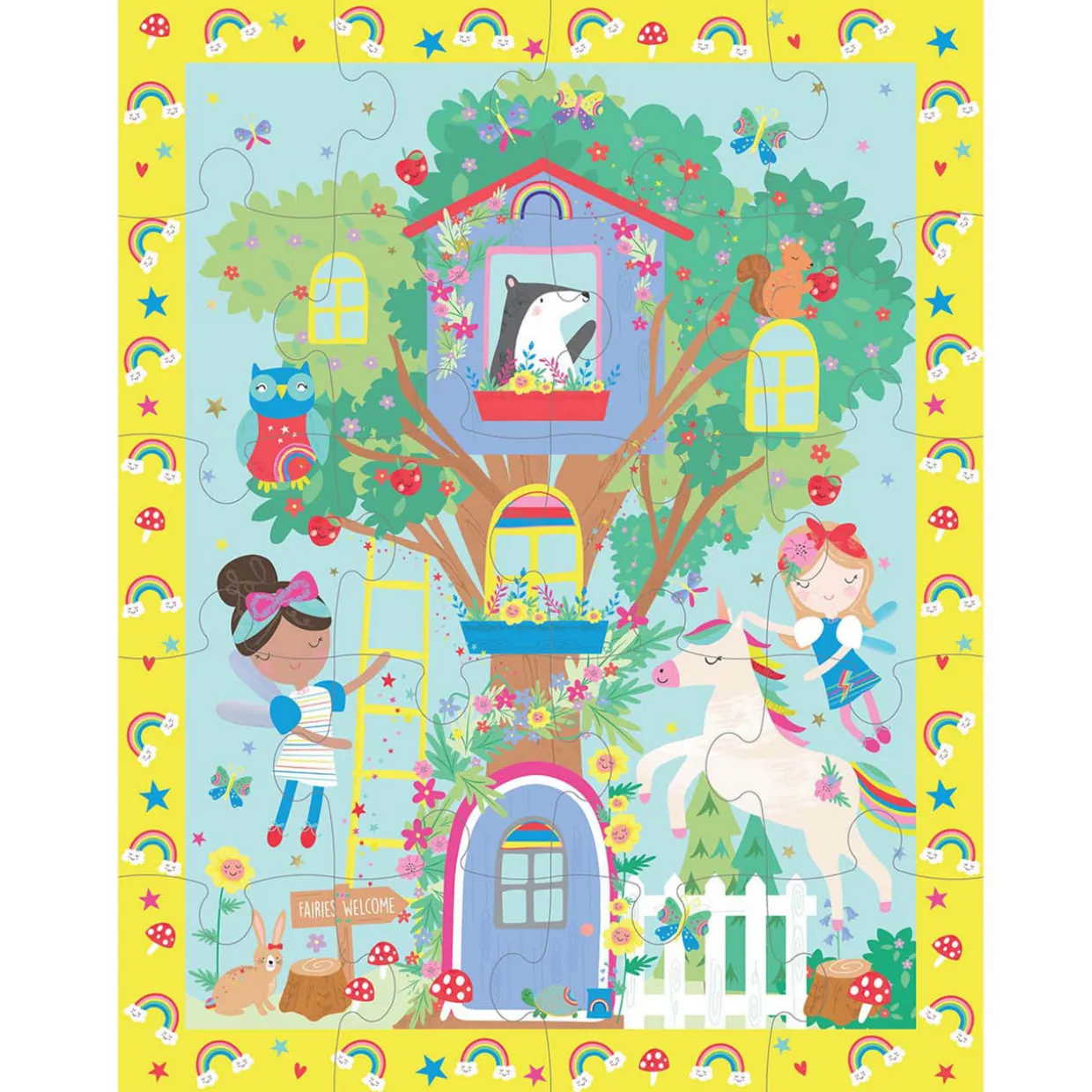 Rainbow Fairy Magnetic Multi Play Scene