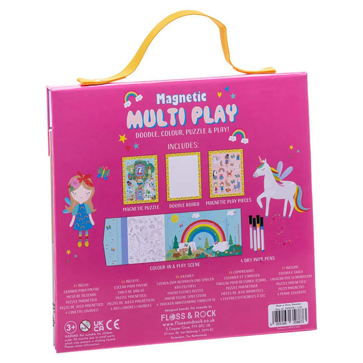 Rainbow Fairy Magnetic Multi Play Scene