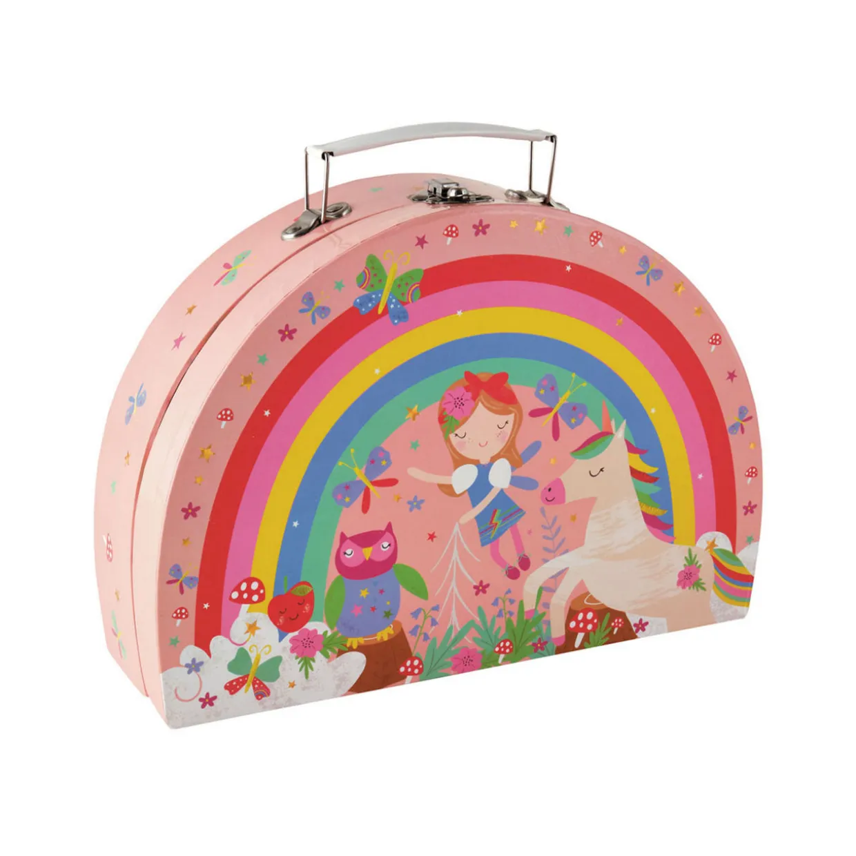 Rainbow Fairy Tin 10-Piece Tea Set