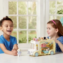 Rainbow Fun Nursery Bus Set