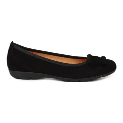 Raven Suede Ballet Pumps