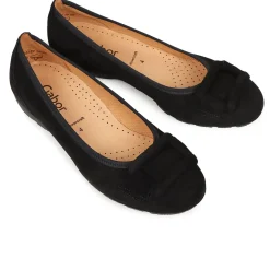 Raven Suede Ballet Pumps