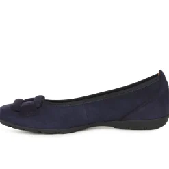 Raven Suede Ballet Pumps