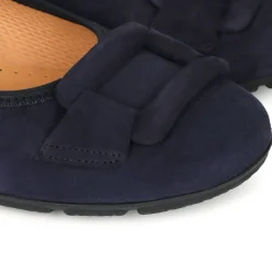 Raven Suede Ballet Pumps