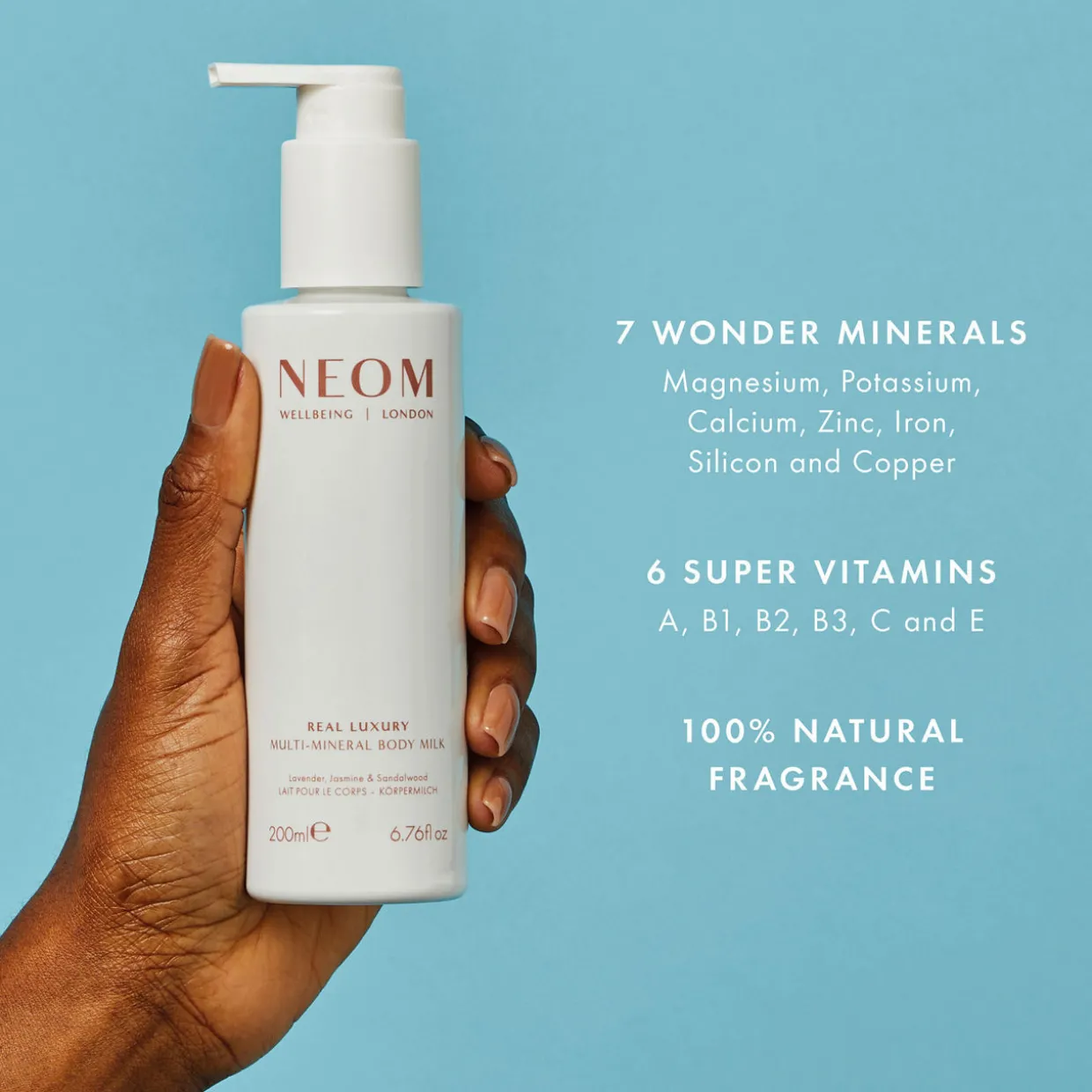 Real Luxury Multi-Mineral Body Milk 200ml