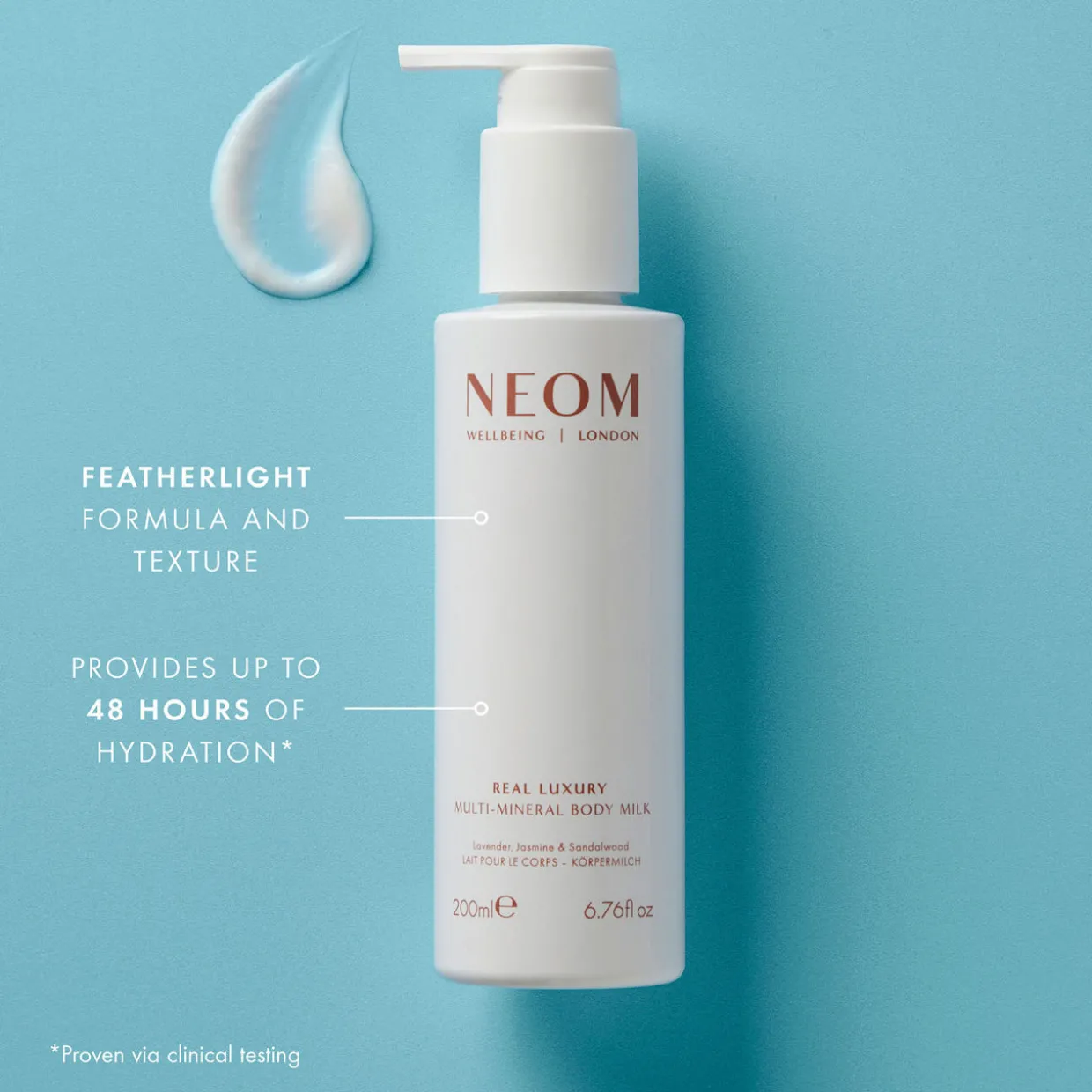 Real Luxury Multi-Mineral Body Milk 200ml