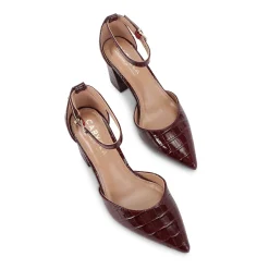 Refined Croc Embossed Courts