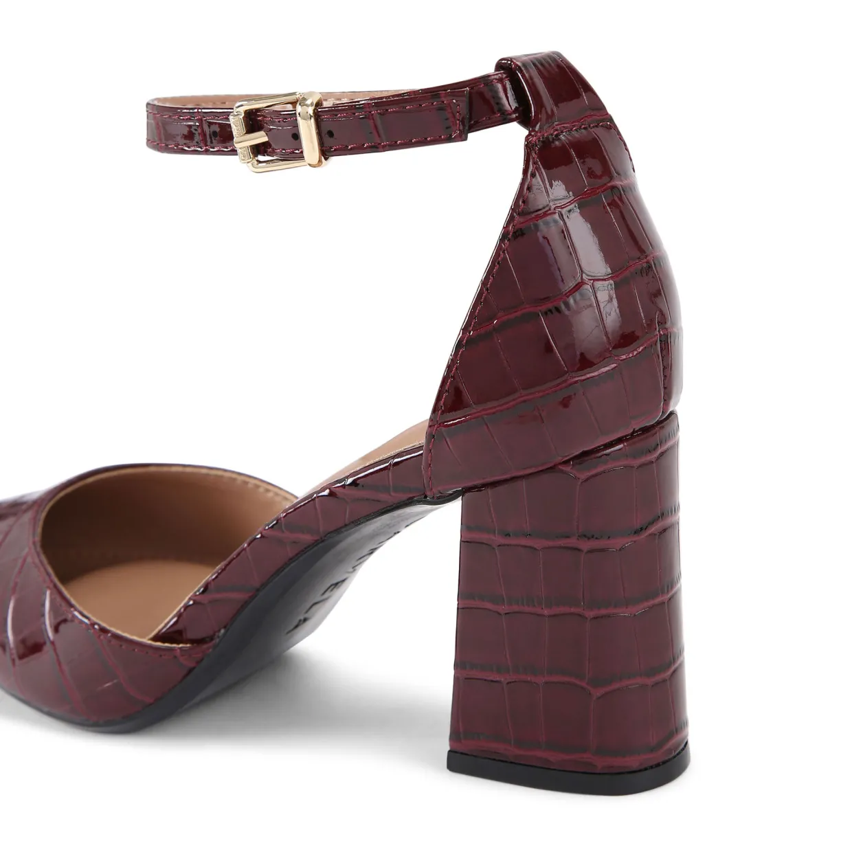 Refined Croc Embossed Courts