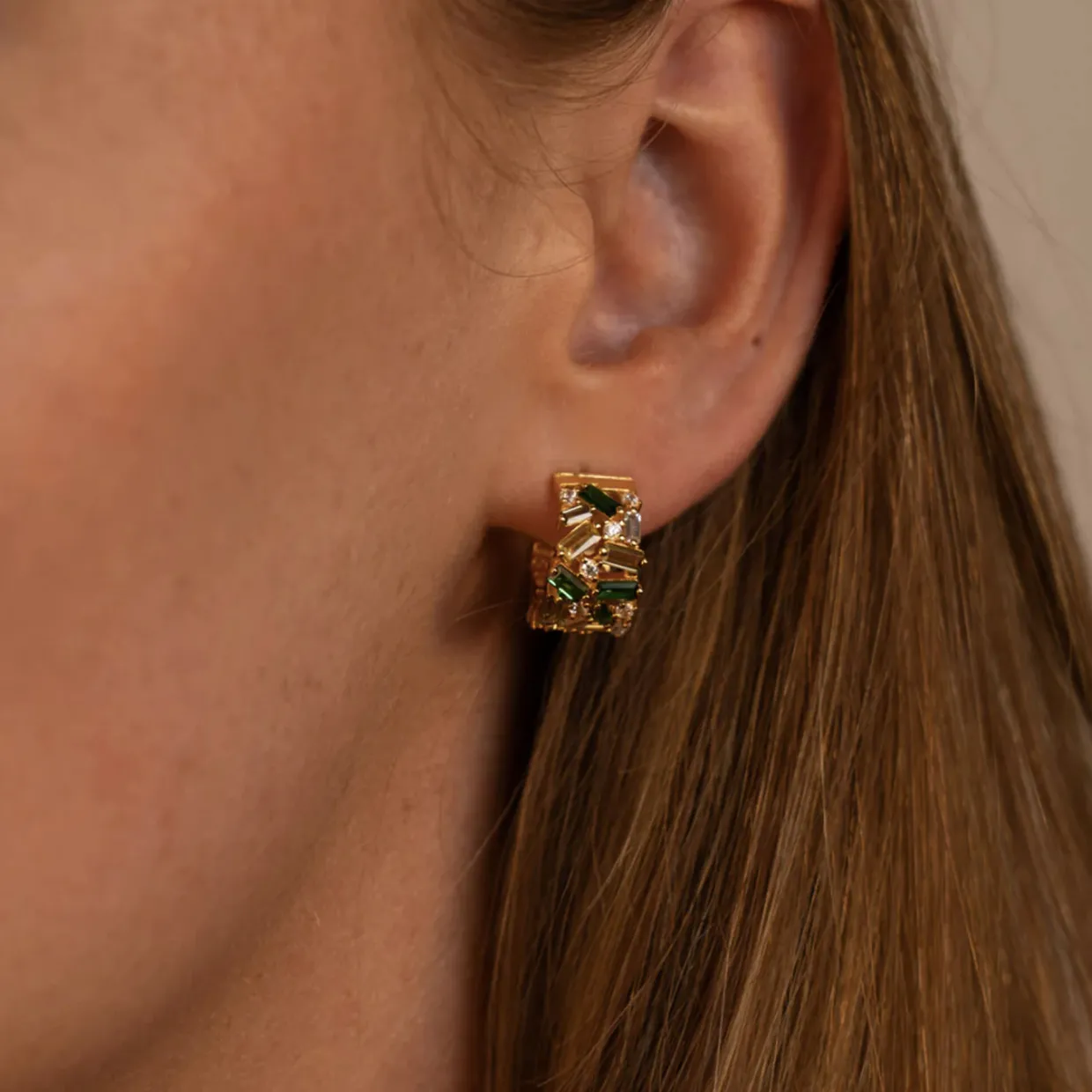 Regalia Hoop Earrings