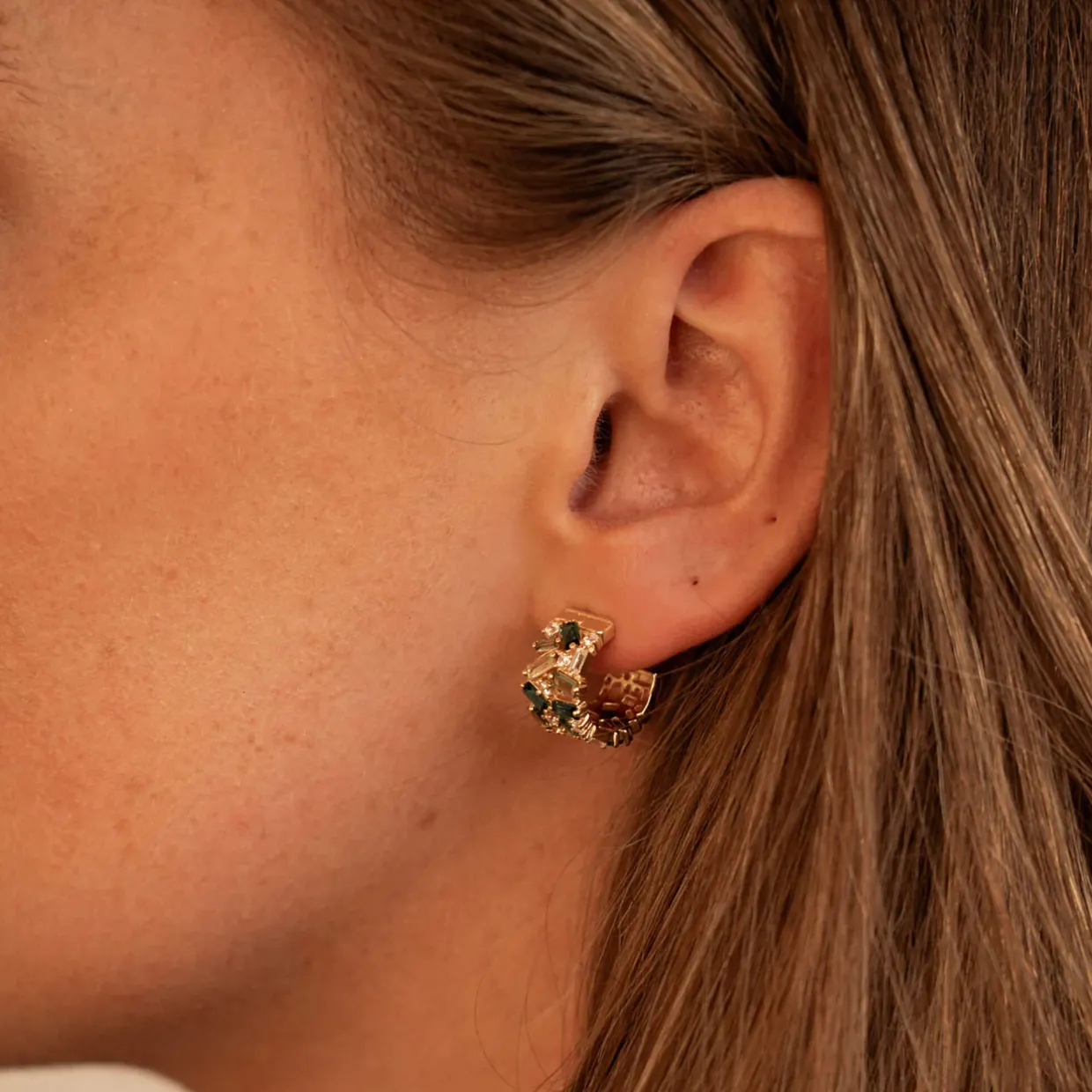 Regalia Hoop Earrings