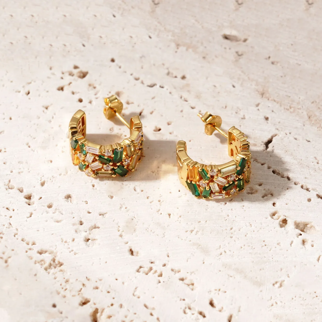 Regalia Hoop Earrings