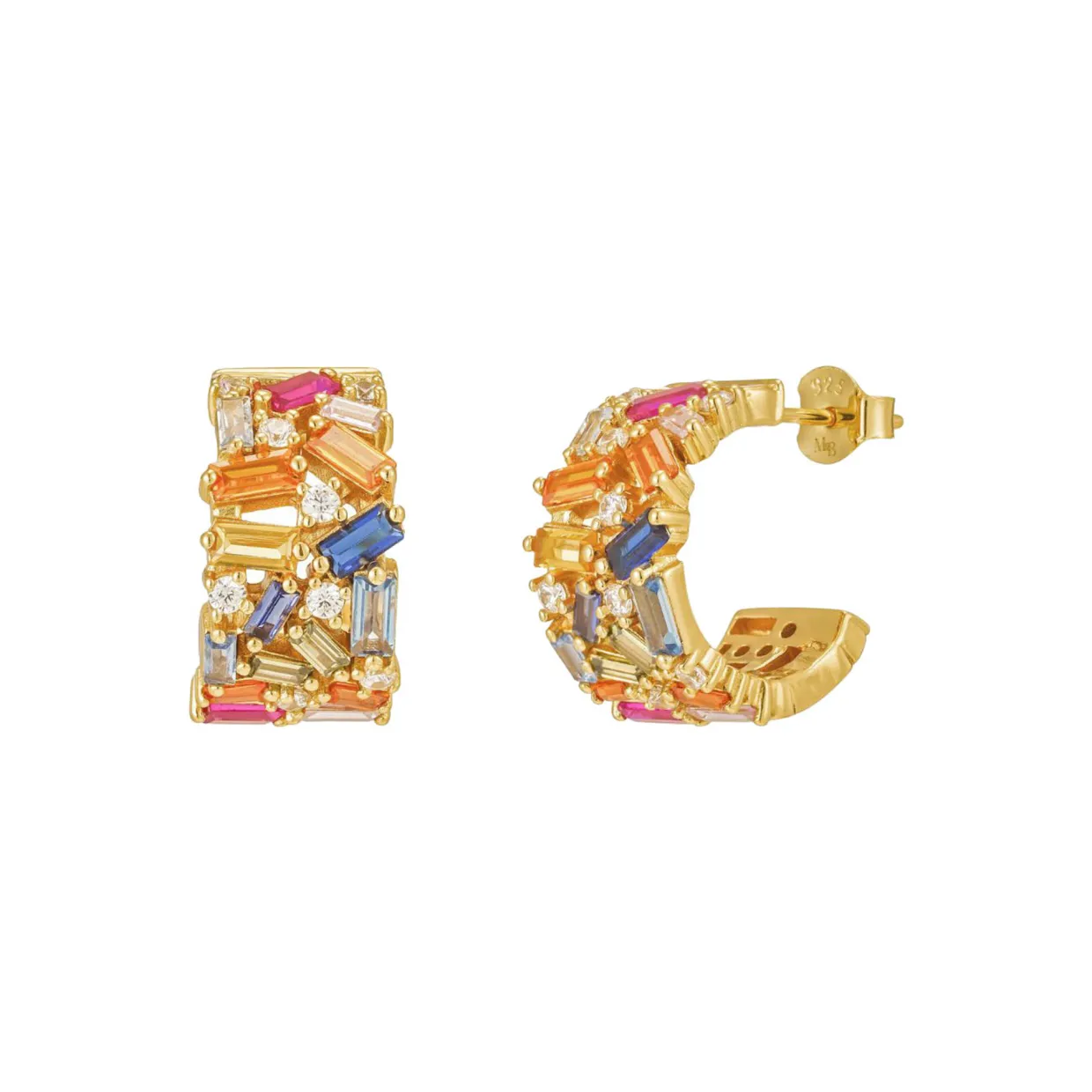 Regalia Hoop Earrings