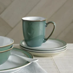 Regency Green Coffee Beaker-Mug