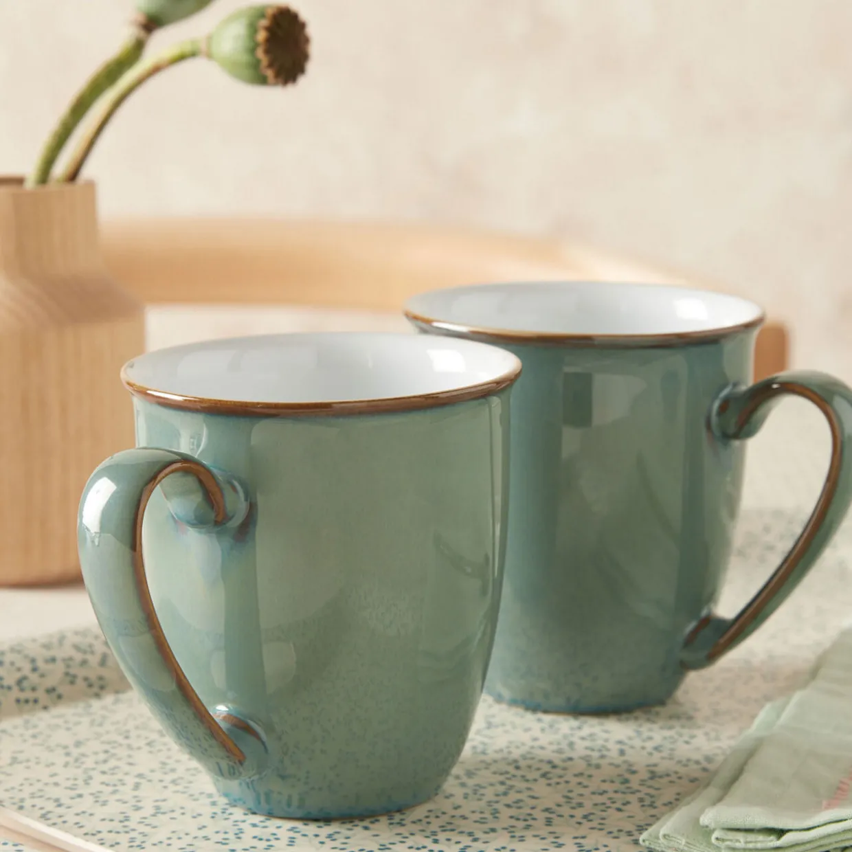 Regency Green Coffee Beaker-Mug