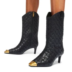 Regent Quilted Crystal Boots