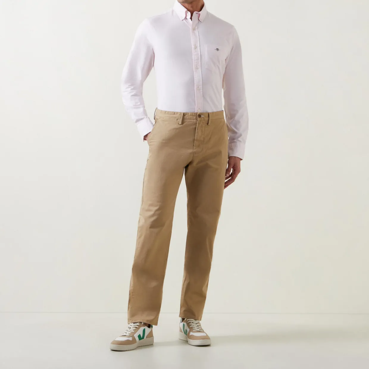 Regular-Fit Twill Chinos