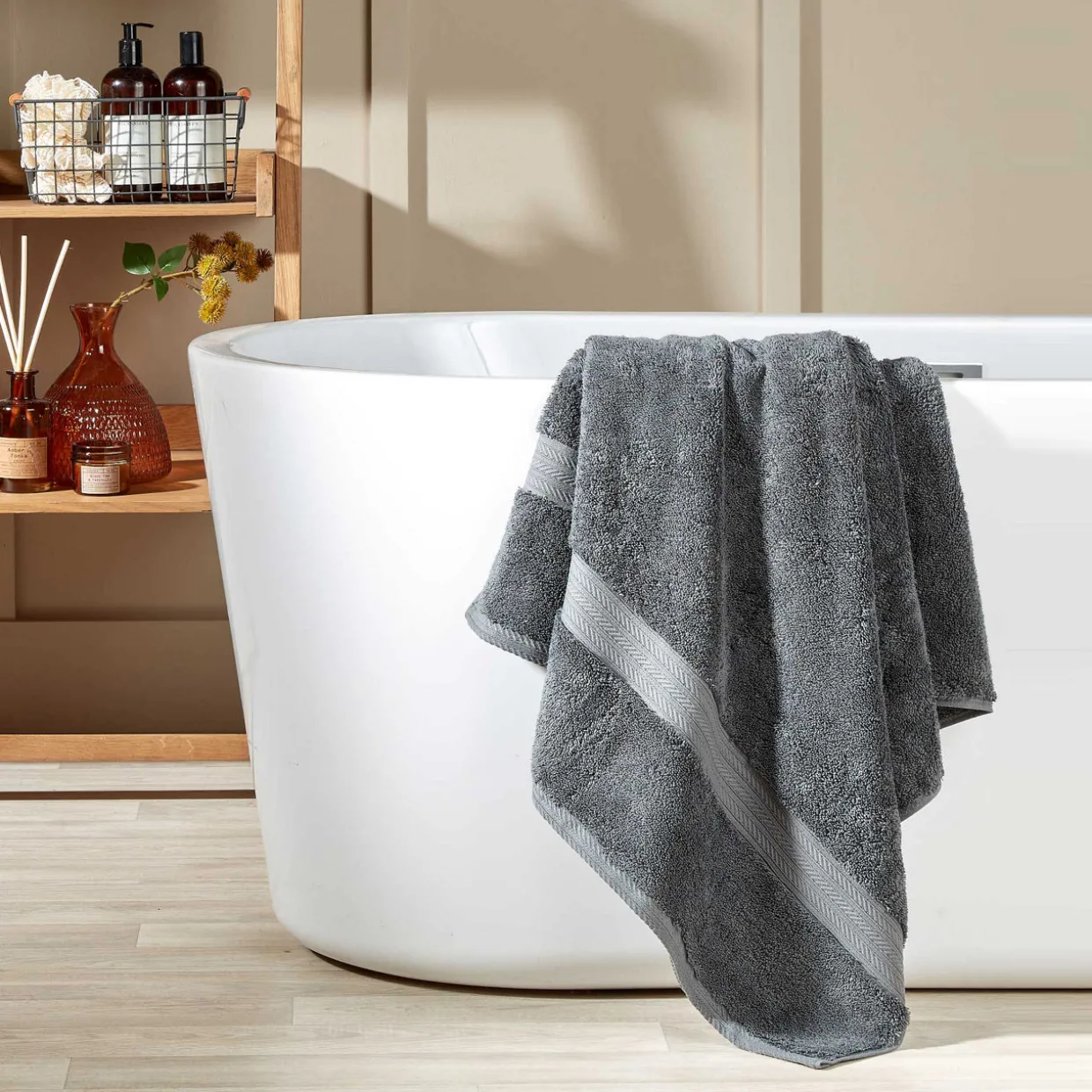 Renaissance Towel Ash Grey