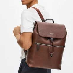 Reporter Grained Leather Backpack