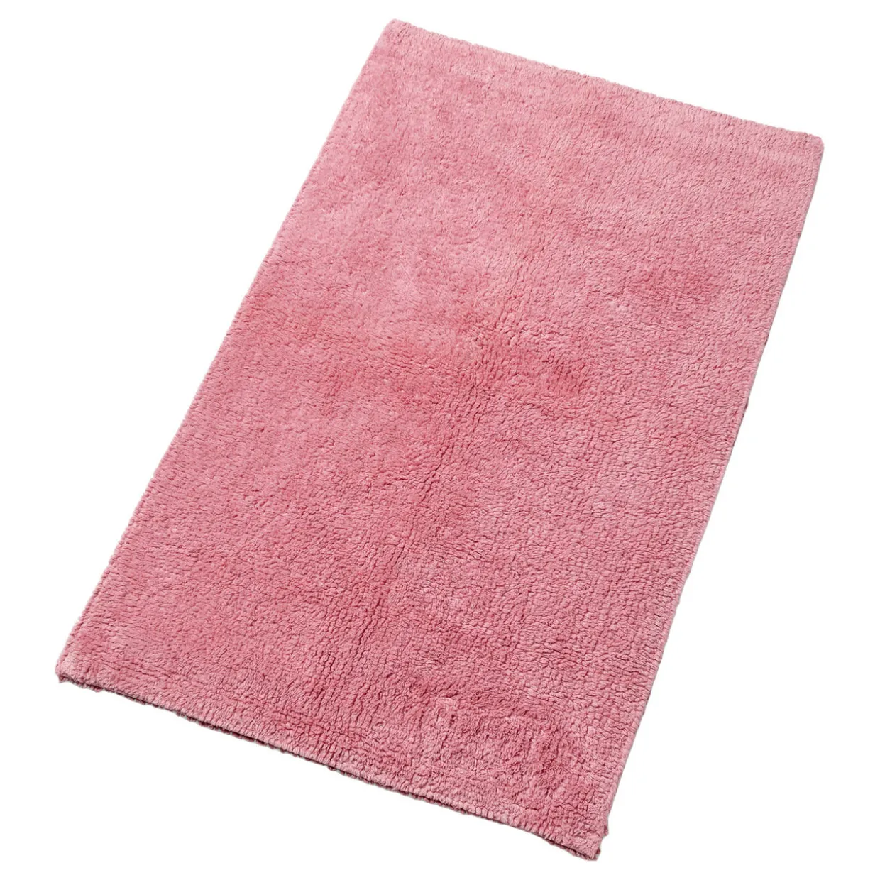 Reversible Medium Bath Rug Blush