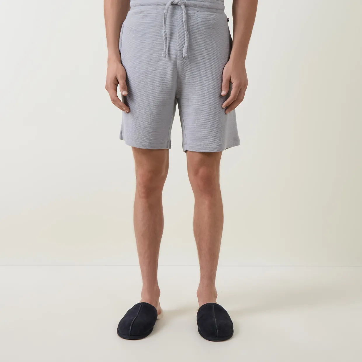 Rib Stretch Logo Pyjama Shorts