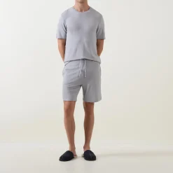 Rib Stretch Logo Pyjama Shorts
