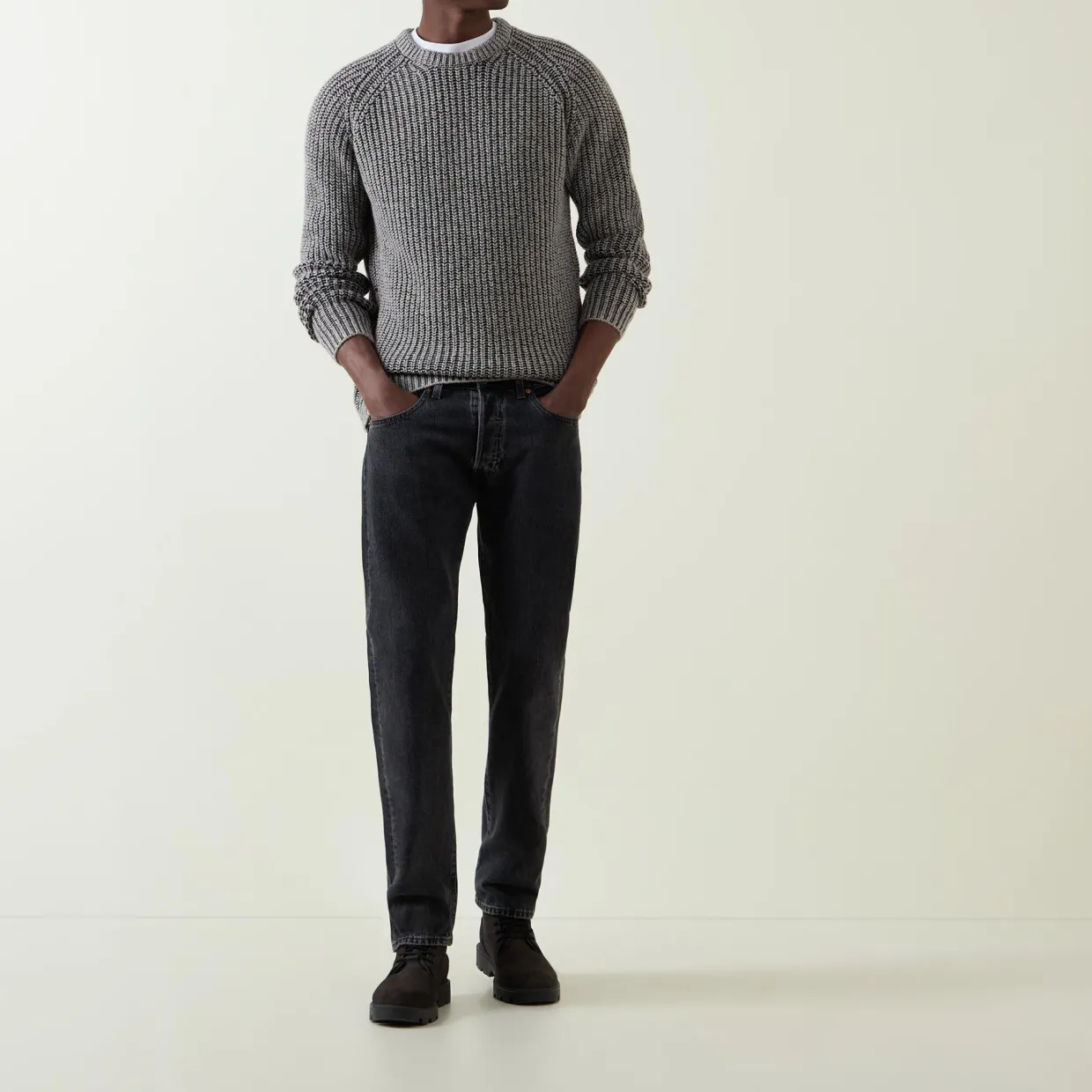 Rib-Knit Sweater