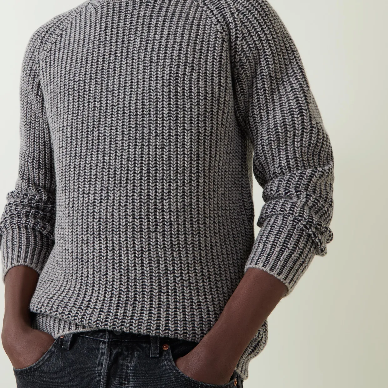 Rib-Knit Sweater