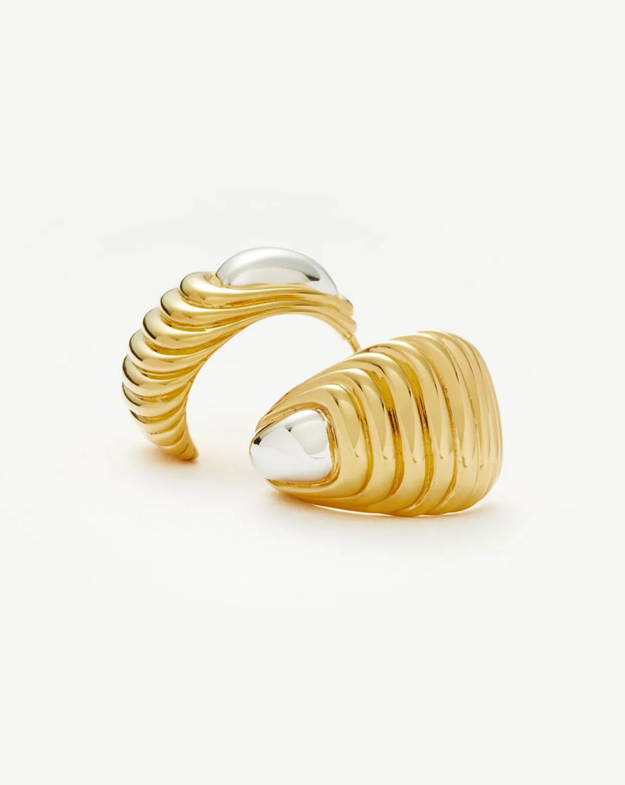 Ridge Oversized Earrings