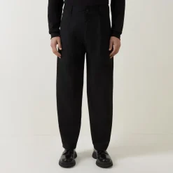 Riko 253 Pleated Straight Leg Trousers