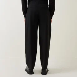 Riko 253 Pleated Straight Leg Trousers