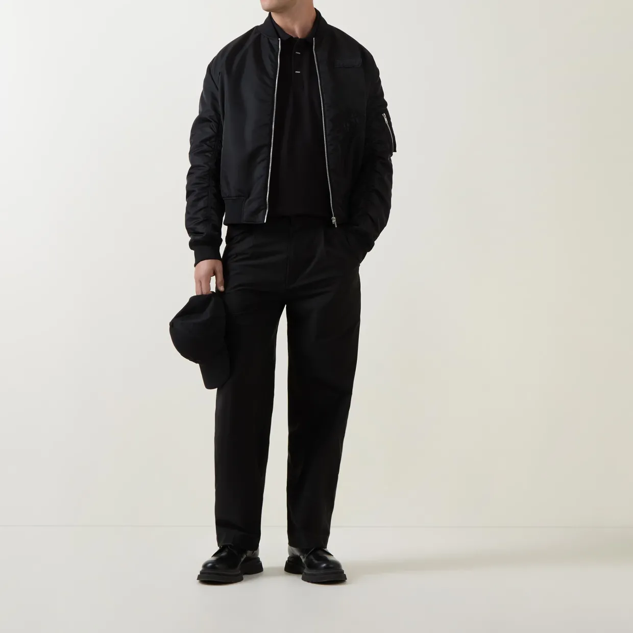 Riko 253 Pleated Straight Leg Trousers