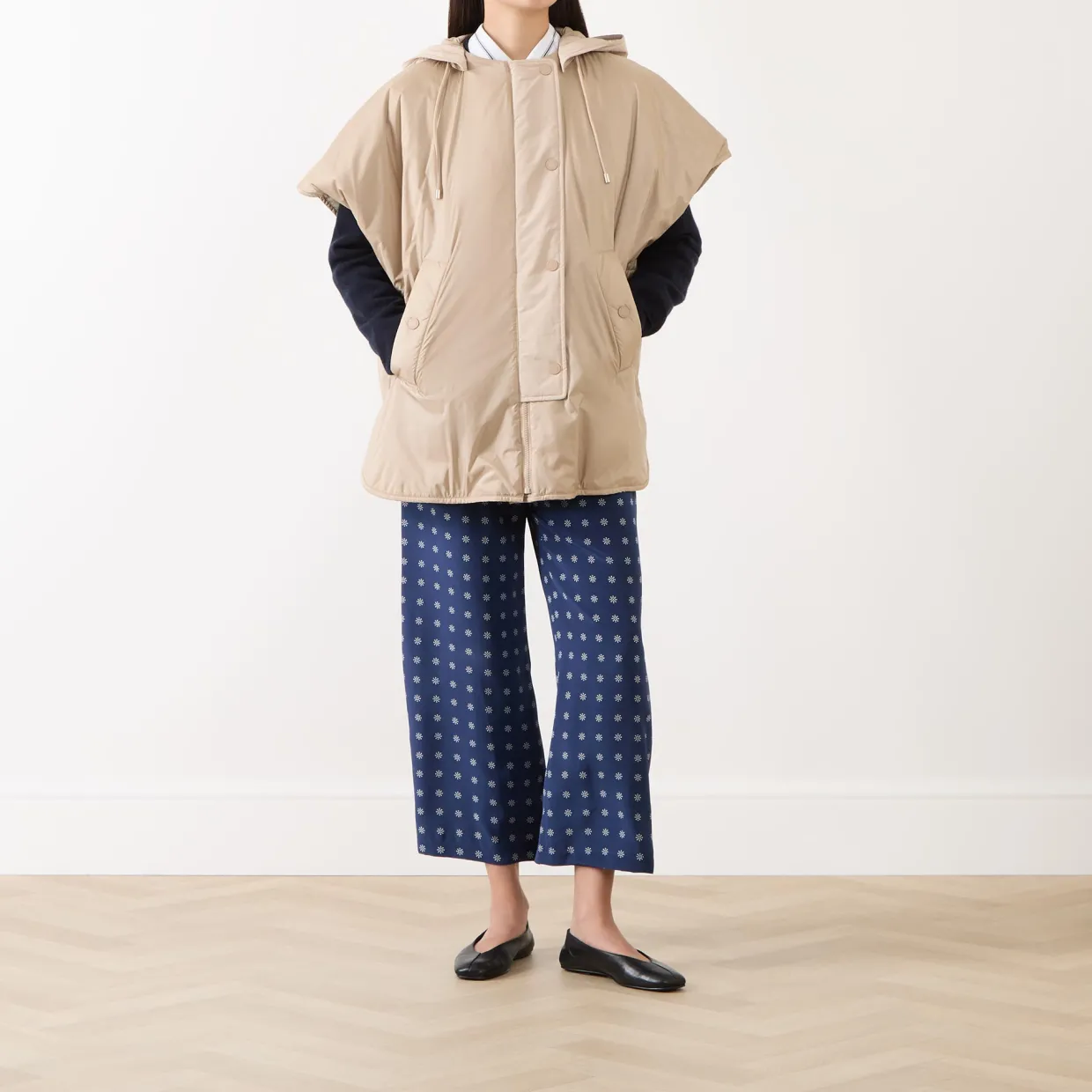 Riva Reversible Water-Repellent Cape